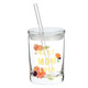 Glass DOF with Lid and Straw - Best Mom Ever Glass DOF with Lid and Straw - Best Mom Ever